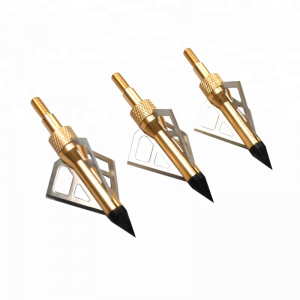 Nika Archery 151008 Archery Arrow Point Hunting Steel Arrow Broadhead