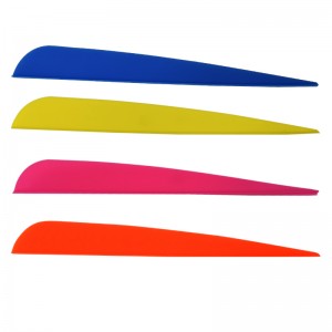 Nika archery 170009 5inch streamline TPU Лопасть для стрельбы из луки Все виды стрелков стрелки