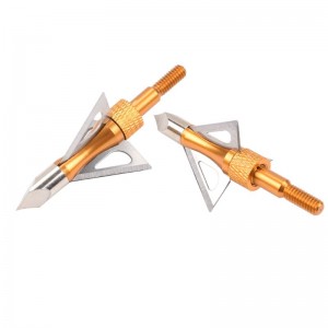 Nika Archery 15B030 100 зерна из нержавеющей стали Broadheads Archery Archery Bold Hunting