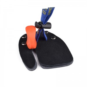 Elong Открытый 42FT05 LH M Размер Лучья Палец вкладки Палец Защитник Пальца Заставка Кожаная Стрельба вкладки для восстановления лука