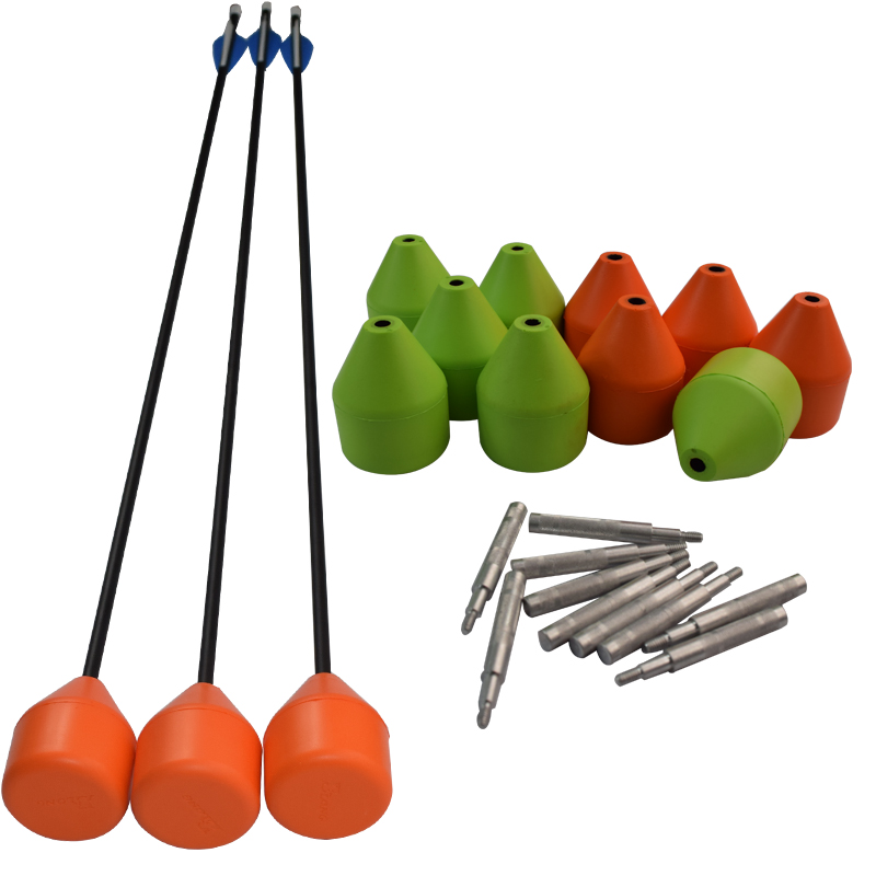 Elong Outdoor 157943 Пена стрелка Глава CS Game Clue-In Archery Sconge Arrowhead Пена Советы для стрельбы из лука