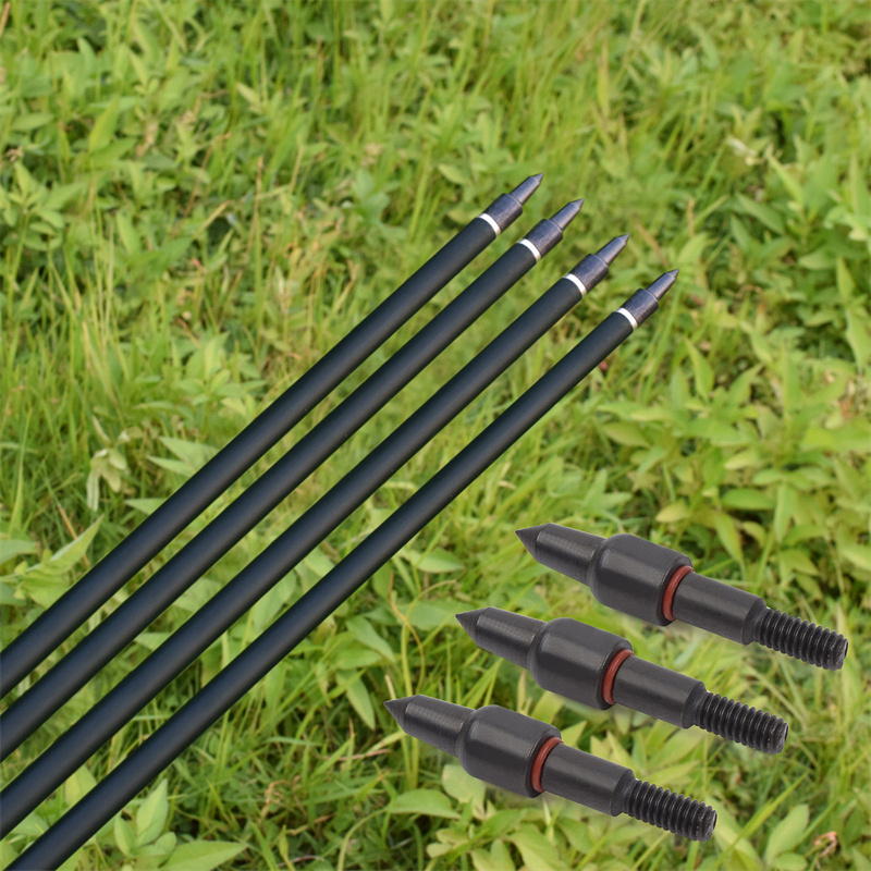 Elongarrow 100grain hareery Steel Arrowheads для стрел 7,8 мм